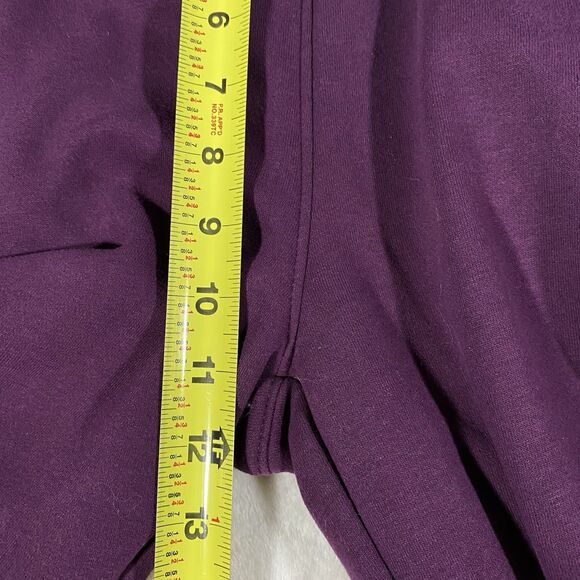 Tek Gear Mid Rise Jogger Women's Sz M Ultrasoft Fleece Lined Plum Purple NWT - Picture 7 of 7